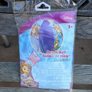 Disney Sofia the First Infaltible Beach Ball - Blue and Purple